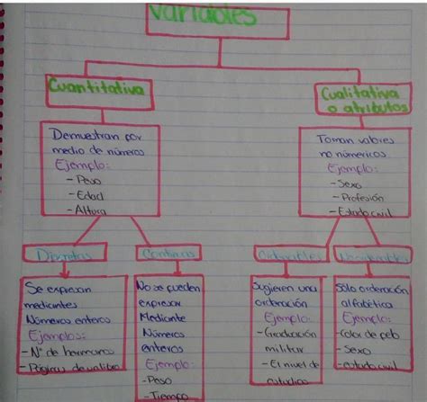 En Tu Cuaderno Elabora Un Mapa Conceptual De Los Tipos De Variables Porn Sex Picture