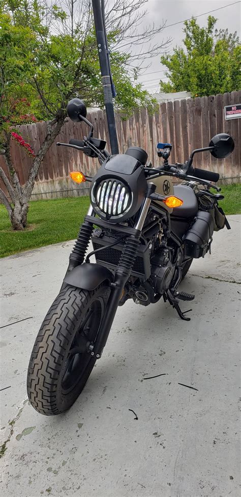 2020 Headlight Cowl On A 2019 Rebel Honda Rebel 300 500 And 1100 Forum