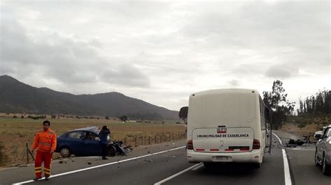 Al Menos Dos Muertos Dej Accidente En Camino A Algarrobo Cooperativa Cl