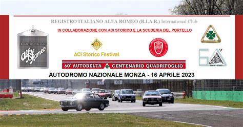 TUTTI IN PISTA A MONZA PER I 100 ANNI DEL QUADRIFOGLIO E I 60 ANNI DELL