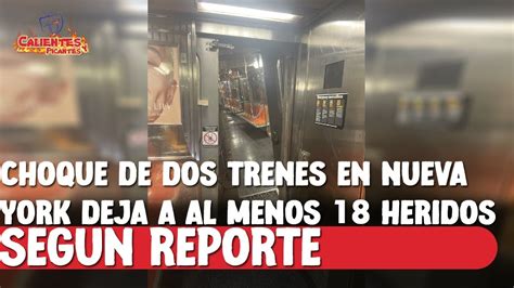 Choque De Dos Trenes En Nueva York Deja A Al Menos Heridos Seg N