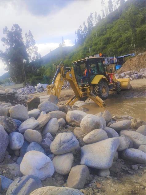 Se realiza trabajos de defensa ribereña en Chuquinga Pincahuacho