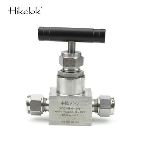 Hikelok 10000 Psig 316 Tube NPT Connector Needle Valve China