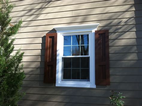 James Hardie Cement Siding New Custom Shutters And Window Frames With