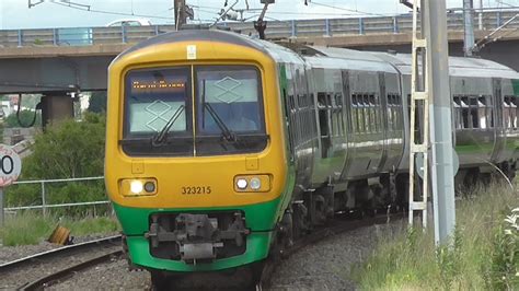 London Midland Class 323 Emus At Aston Station Youtube