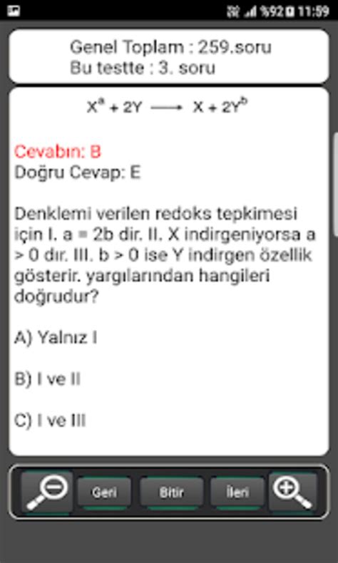 Android Tyt Ve Ayt Kimya Soru Bankas Apk