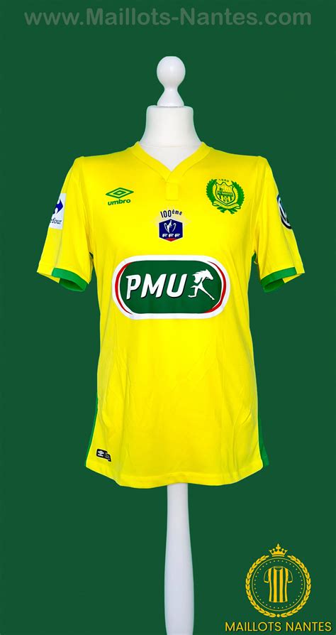 Maillot FC Nantes porté par Emiliano Sala 2016 2017