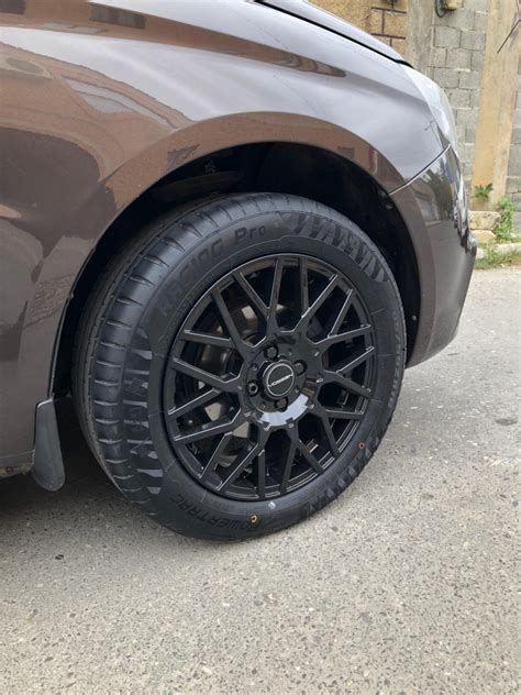 Диски x trike в черном глянце — Lada Vesta (1G), 1,6 л, 2017 года ...