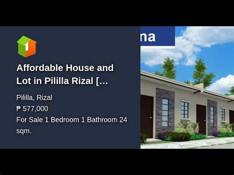 Affordable House And Lot In Pililla Rizal Lumina Pililla YouTube