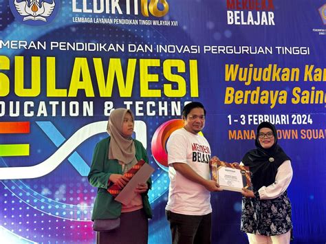 Satu Satunya PTS Gorontalo Di SET Expo 2024 UG Terima Penghargaan