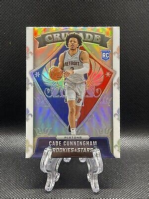 Chronicles Cade Cunningham Crusade Rc Silver Holo Prizm Ebay