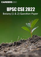 Upsc Cse Botany Paper Question Paper