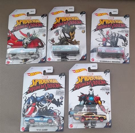 Hot Wheels Model Raceauto Marvel Spiderman Maximum Venom Reeks Van Catawiki