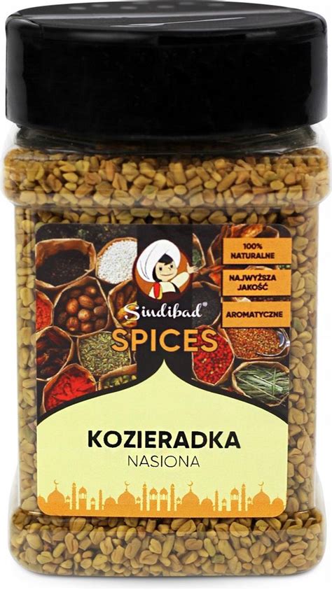 Sindibad Kozieradka Nasiona Naturalna Ziarno 250g Ceny I Opinie