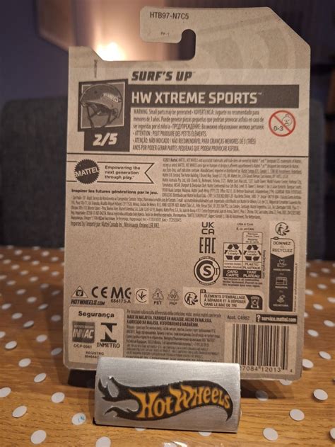 Hot Wheels HW Xtreme Sports 2024 Surf S Up 2 5 L