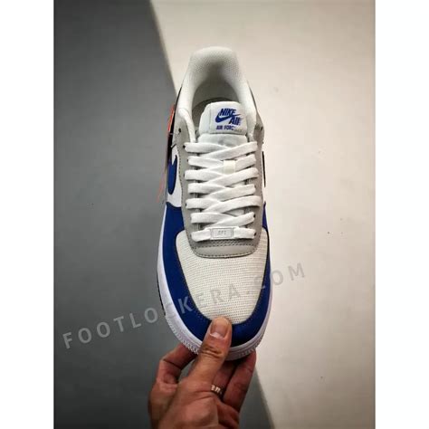 Nike Air Force 1 Low Timeless White Game Royal Neutral Grey FootLockera