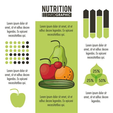 Nutrition and food infographic Stock Vector by ©jemastock 203947950