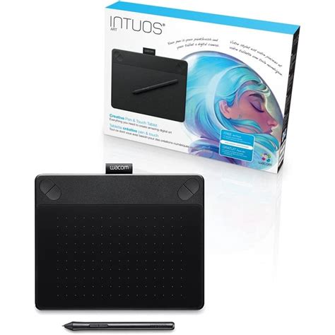 Wacom Intuos Art Creative Pen And Touch Tablet Cth Black