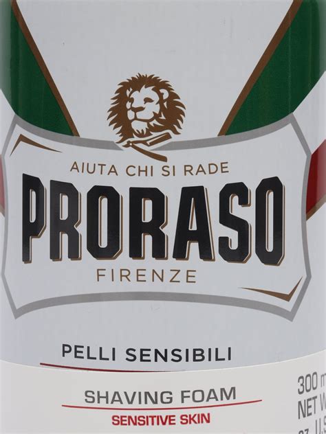 Proraso Green Tea Shaving Foam - Пена для бритья Зелёный Чай и Овёс 300 ...