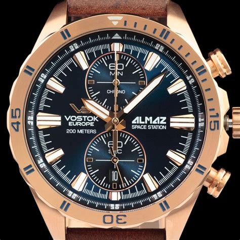 Vostok Europe Almaz Chronograph Quartz 6S11 320B262 Timepieces