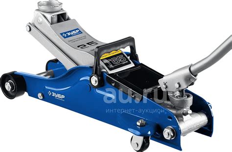 Домкрат подкатной ЗУБР "Профессионал" Т-65 ( 2.5 т / 90-360 мм ...