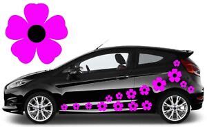 Black Flower Car Stickers | eBay