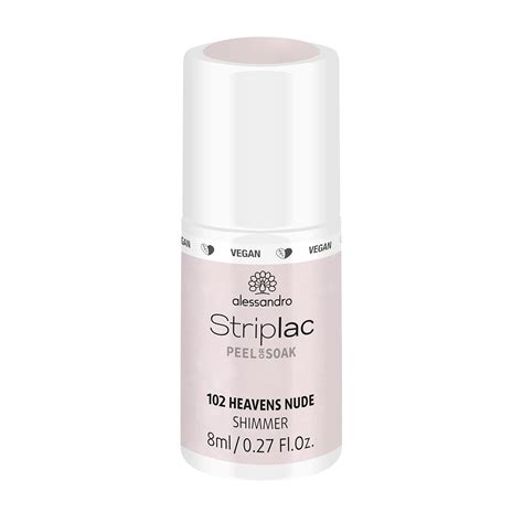 Alessandro Striplac Peel Or Soak VEGAN HEAVENS NUDE LED Nagellack