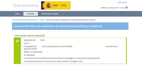 ¿su Expediente Se Encuentra En Calificación