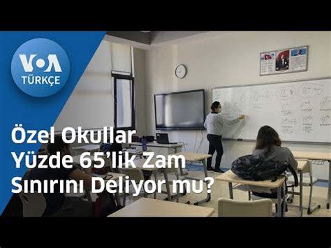 Zel Okullar Y Zde Lik Zam S N R N Deliyor Mu Youtube