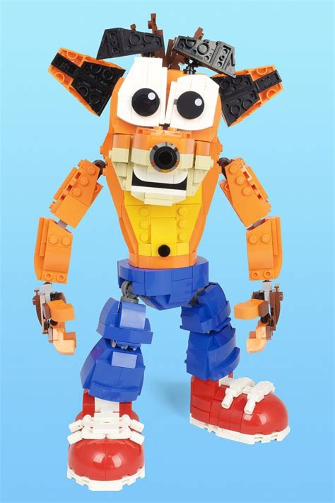 Crash Bandicoot | Lego pictures, Lego projects, Amazing lego creations