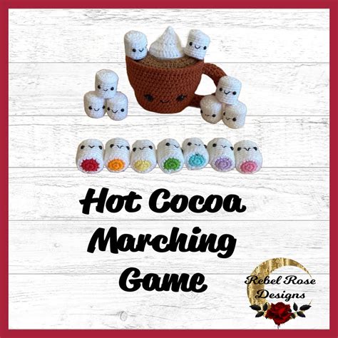 Hot Cocoa Matching Game Etsy