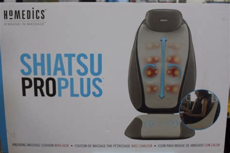 Homedics Shiatsu Pro Plus Kneading Massage Cushion With Heat