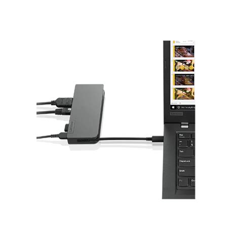 Lenovo Powered Usb C Travel Hub 4x90s92381 Vertex For Enterprise