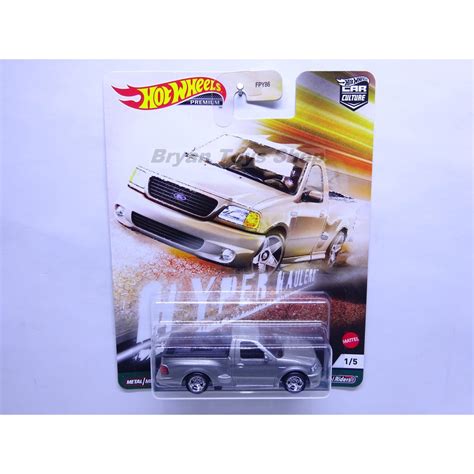 Hot Wheels Hyper Haulers 99 Ford F 150 SVT Lightning Gray Shopee Malaysia