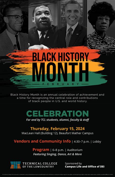 Black History Month Celebration - Technical College of the Lowcountry