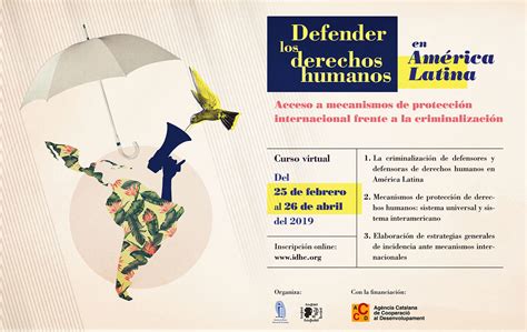 Defender Los Derechos Humanos En América Latina Acceso A Mecanismos De Protección Internacional