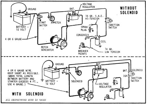 Delco Starter Generator Wiring Delco Starter Wiring Diagram