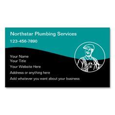 250 Plumbing Business Cards ideas | business cards, customizable ...