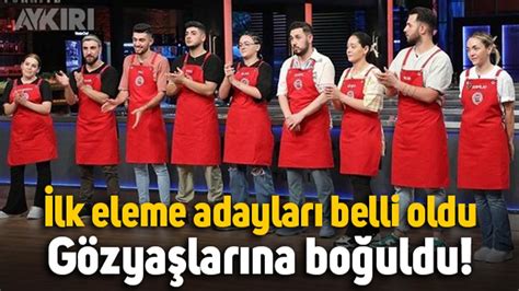 MasterChef te ilk eleme adayları belli oldu Potaya kimler girdi