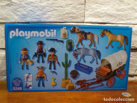 Caravana Vaqueros Y Bandidos Playmobil West Comprar Otras Figuras