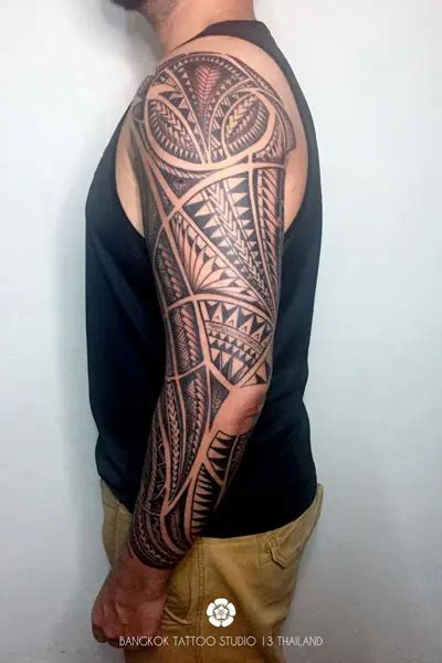 Tribal Polynesian Tattoo Bangkok Samoan & Maori