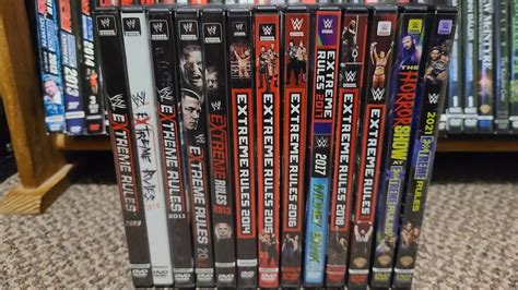 Wwe Extreme Rules Ppv Dvd Collection 2009 2021 Youtube