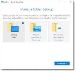 Onedrive Folderbackup Bruceb Consulting