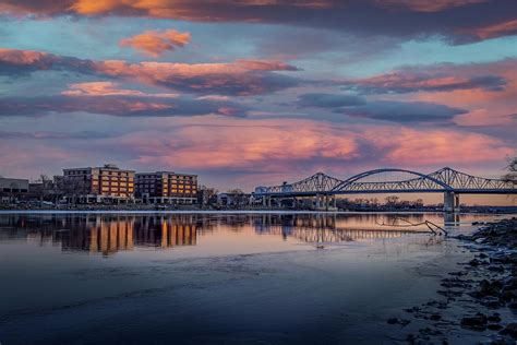 Cass Street Bridge Photograph by Diane Raaum - Fine Art America