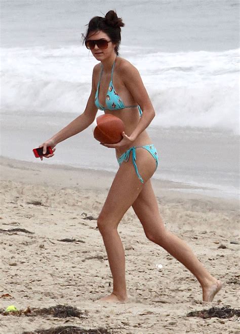 KENDALL JENNER In Bikini On The Beach In Malibu HawtCelebs