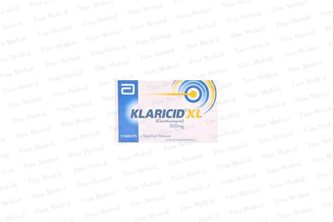 Klaricid XL Tablets 500mg Time Medical