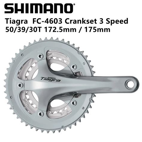 Shimano Tiagra FC 4603 Manivela Pedaleira De Velocidade 3x10 50 39 30