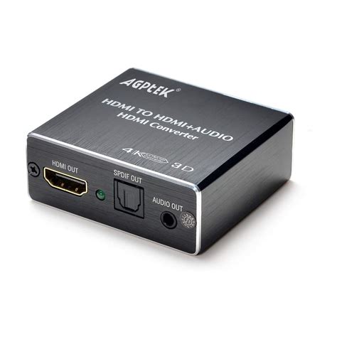 Buy 4K x 2K HDMI Audio Extractor Splitter, HDMI to HDMI Audio Converter ...