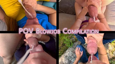 Fpov Blowjob Cumshot Compilation Part 2 So Much Cum Amateur Amateur Porn XHamster