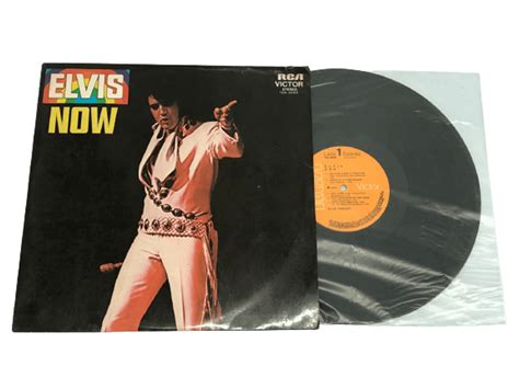 Lp Vinil Elvis Presley Now Rca 1972 Item De Música Vinil Usado